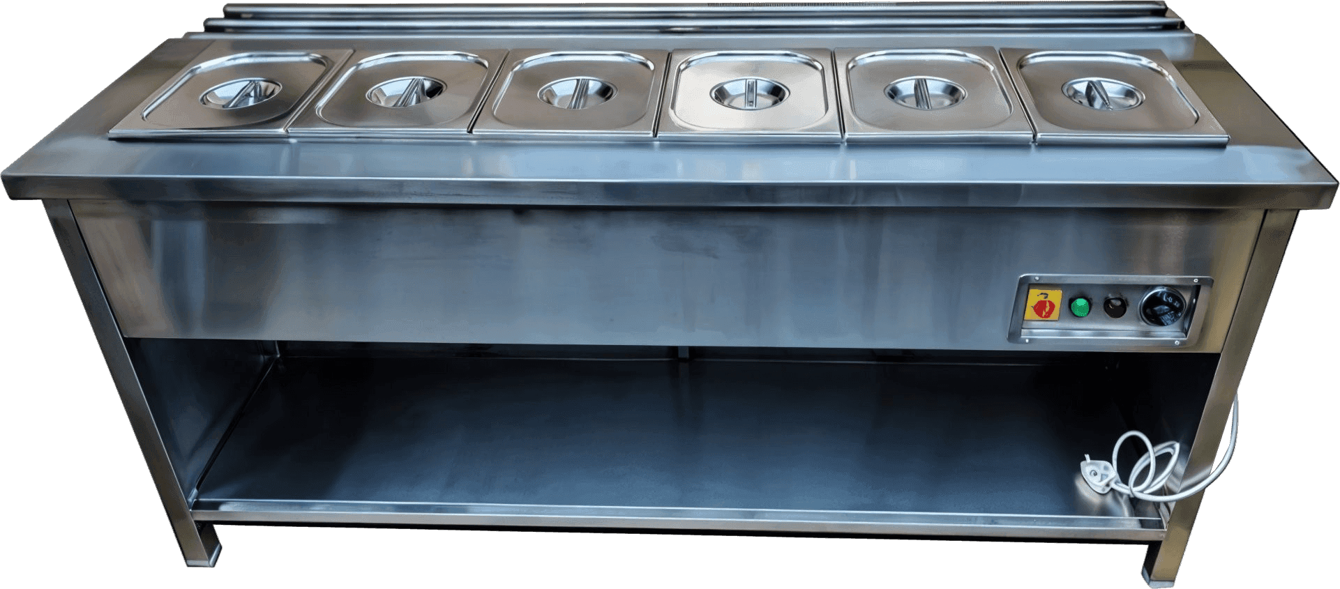 Bain Marie 6 GN 1/1