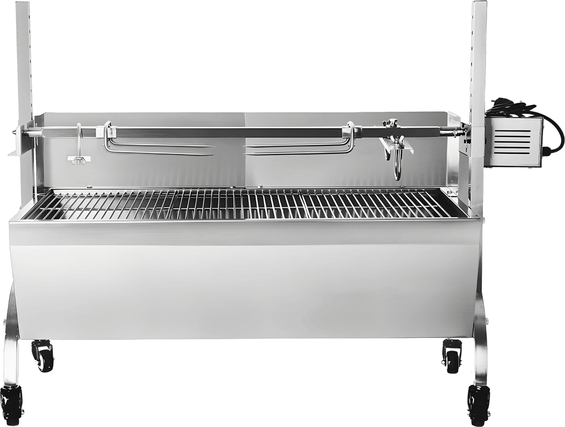 BBQ Roasting Grill with Motor - BBQ Roasting Grill with Motor
