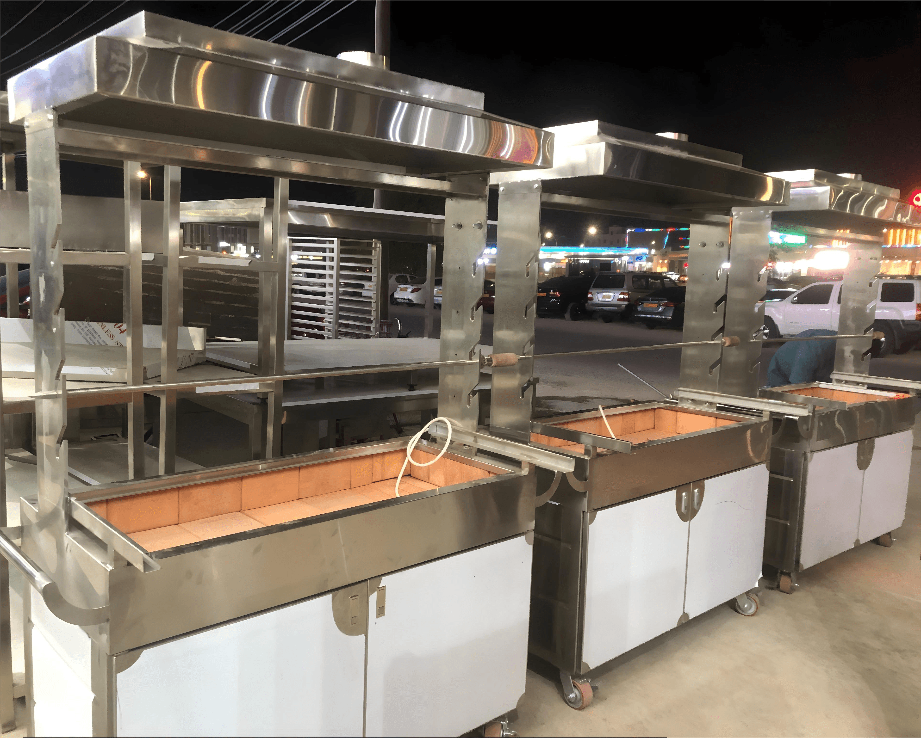 BBQ Roasting Grill with Motor - BBQ Roasting Grill with Motor